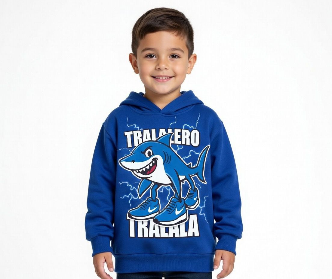 polera tralalero azulino